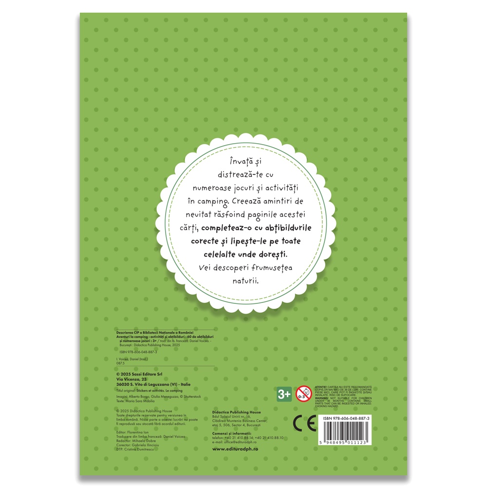 Aventuri la camping - Activitati si abtibilduri - imagine 2