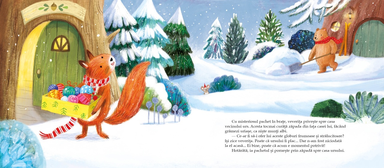 Bradul de Craciun si cei patru prieteni - imagine 6