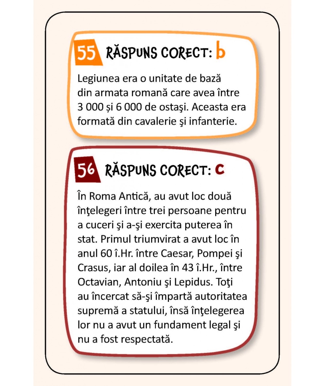 Civilizatii: Romanii - 100 de intrebari si raspunsuri - imagine 9