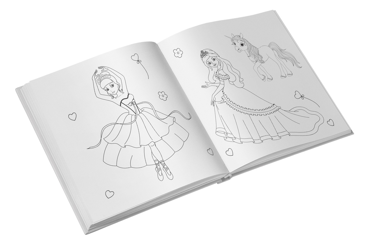 Colorez printese si balerine - imagine 3