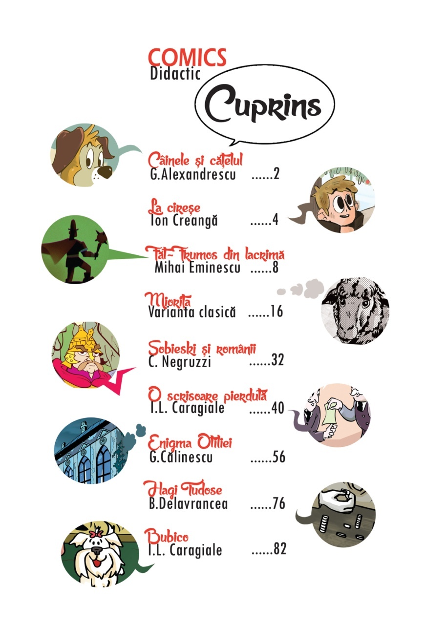 Comics Didactic: Literatura romana in benzi desenate - imagine 3