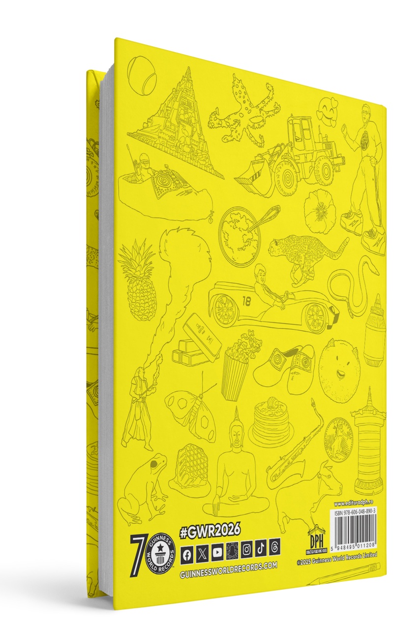 Guinness World Records 2026 - Cartea recordurilor in limba romana - imagine 2