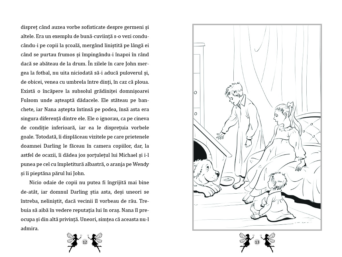 Peter Pan - cu folio si canturi ilustrate - imagine 3