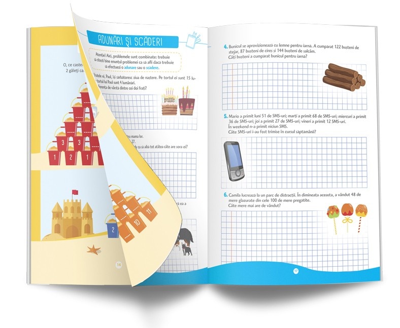 Probleme de mate pentru mici genii - Clasa a II-a - imagine 3