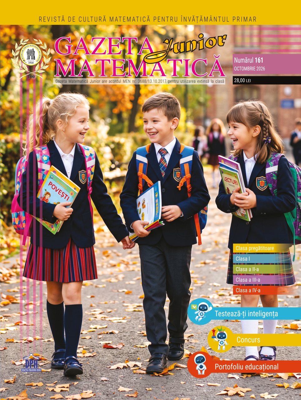 Gazeta Matematica Junior Nr. 161 Octombrie 2026