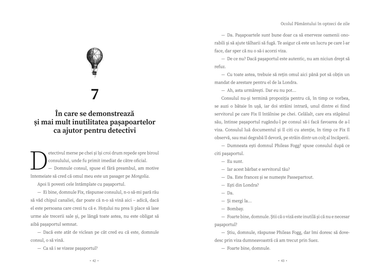 Jules Verne: Ocolul Pamantului in 80 de zile - Editie de colectie - imagine 4