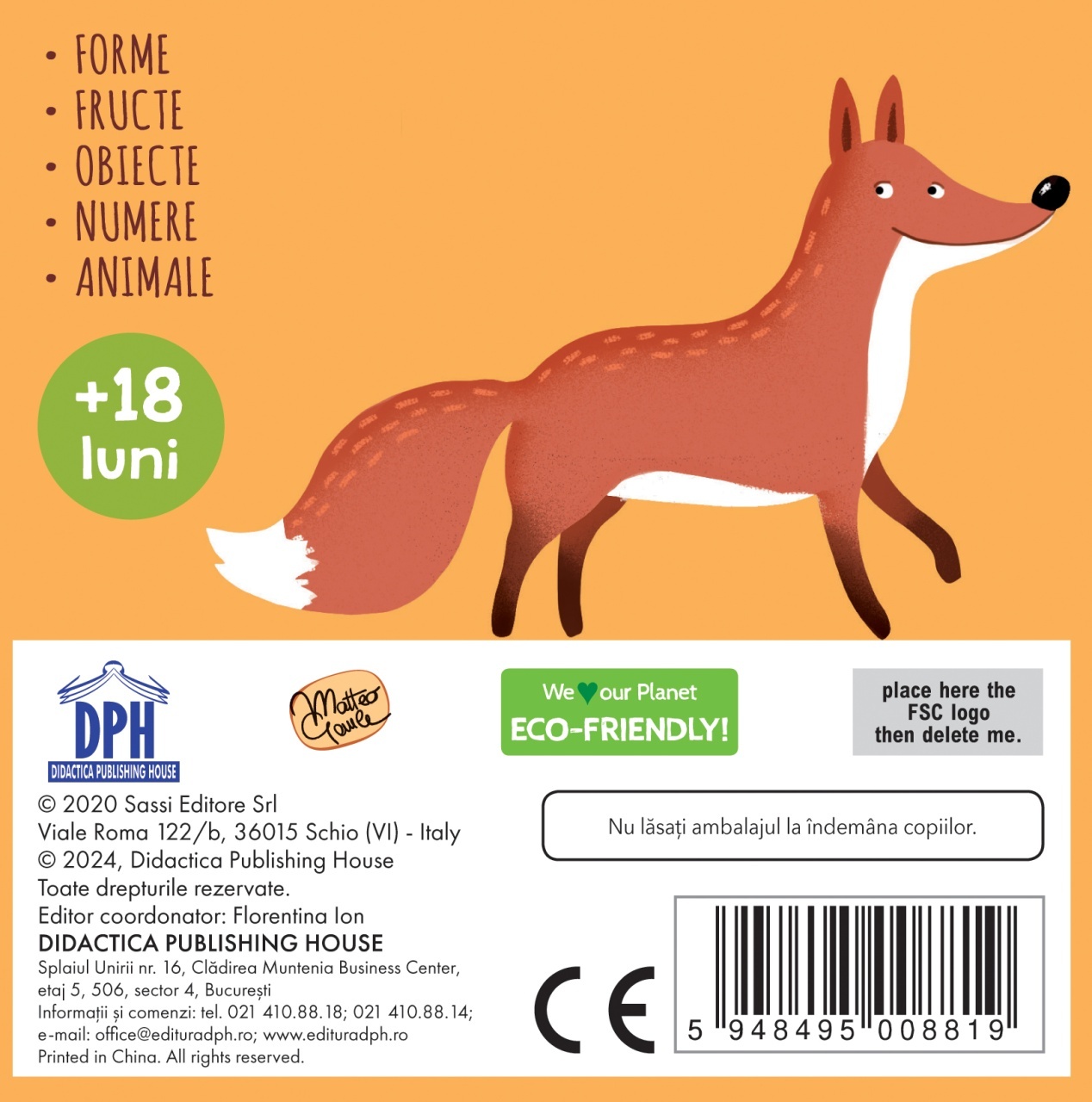 Ne jucam si invatam - forme, fructe, obiecte, numere, animale - imagine 3