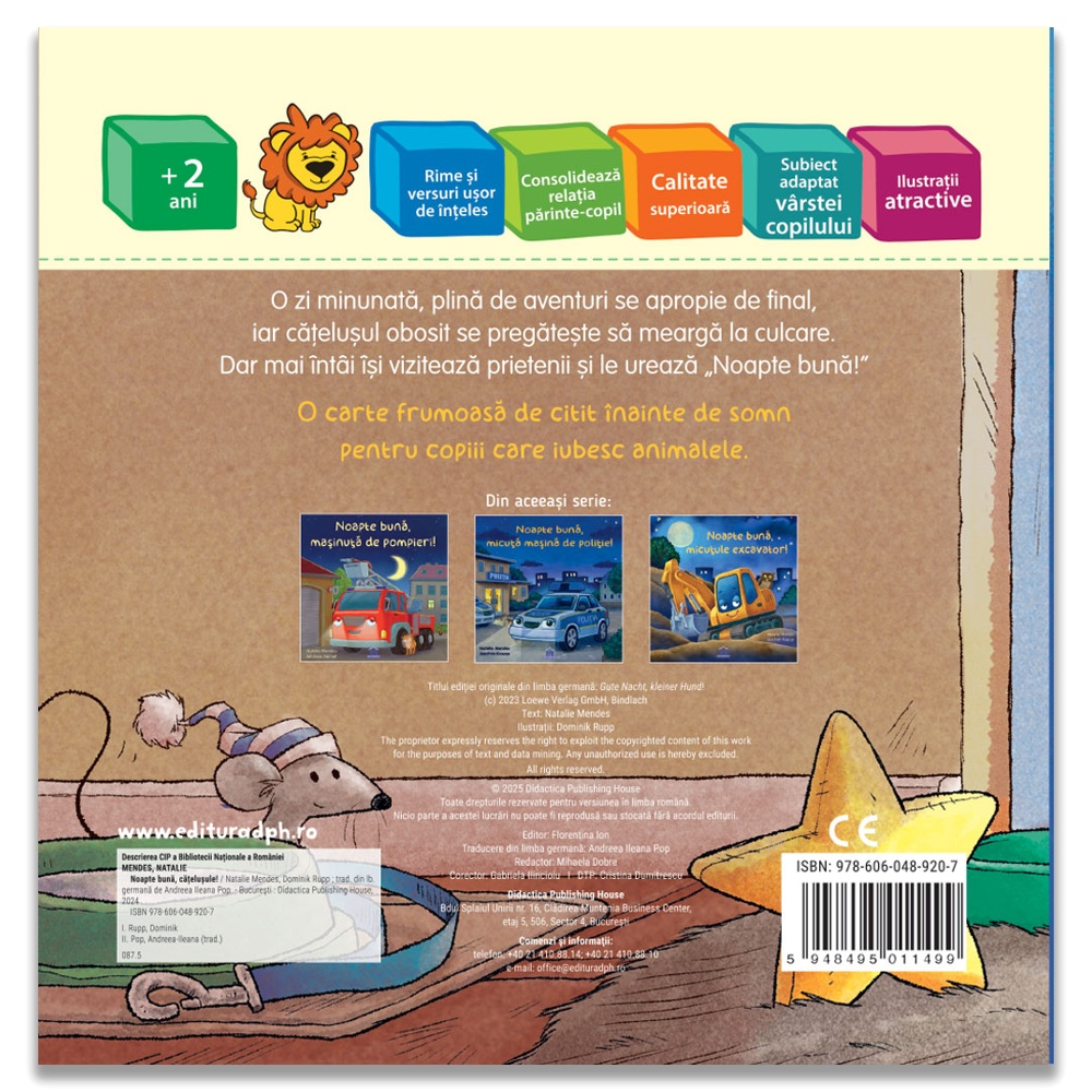 Noapte buna, catelusule! - imagine 2