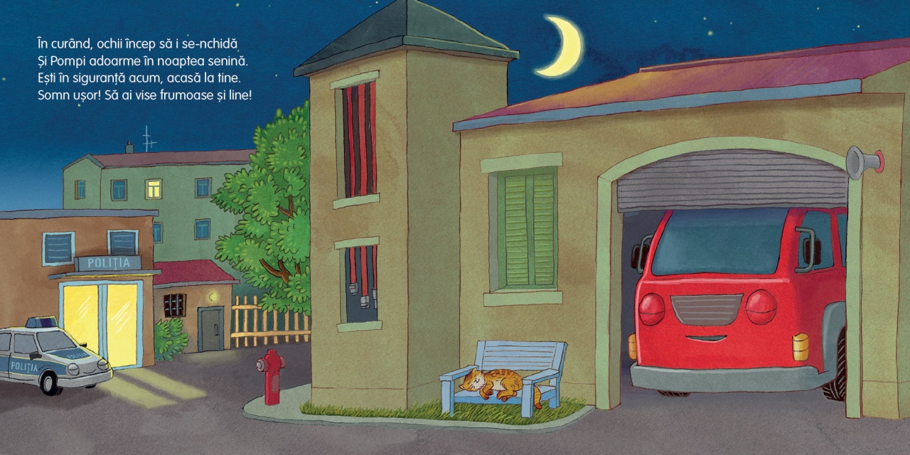 Noapte buna, masinuta de pompieri - imagine 5