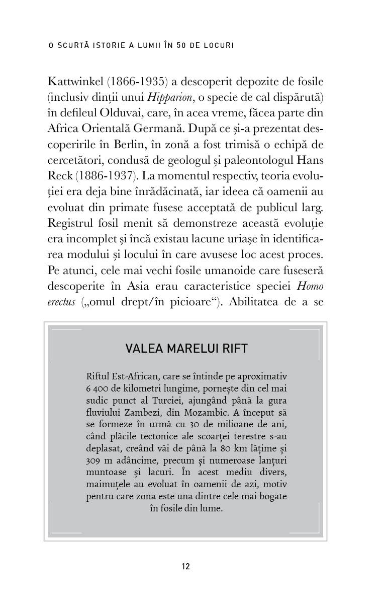 O scurta istorie a lumii in 50 de locuri - imagine 8