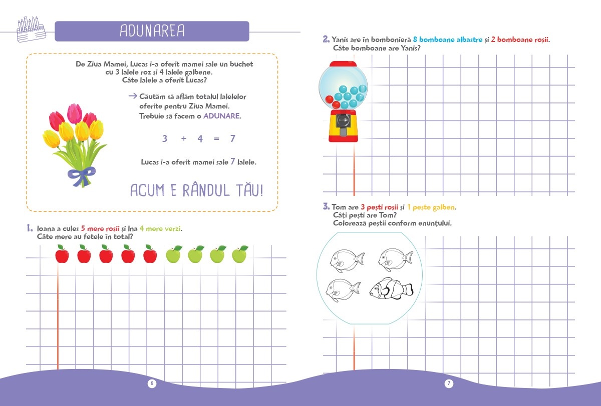 Probleme de mate pentru mici genii - Clasa pregatitoare - imagine 4