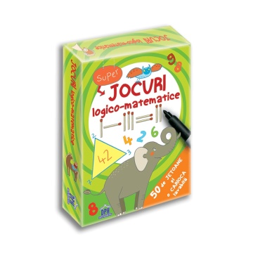 Jocuri logico-matematice - 50 de jetoane