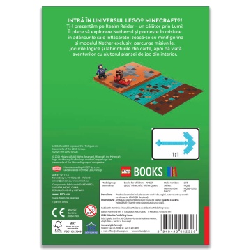 LEGO Minecraft – Lupta cu Wither. Activitati si benzi desenate - Img 2