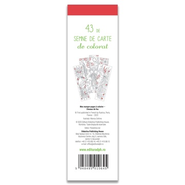 Semne de carte de colorat - Pasari de foc - Img 2