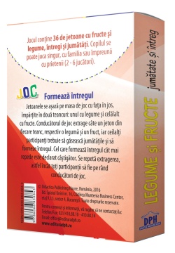 36 de Jetoane - Legume si Fructe (jumatate si intreg) - Img 2