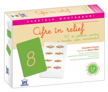 Casetele Montessori - Cifre in relief