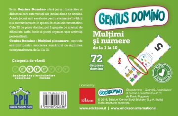 Genius domino: Cantitati - Potrivirea numerelor si a cantitatilor pana la 10 - Img 2
