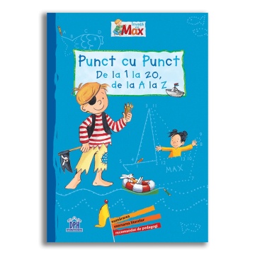 Invata cu Max - Punct cu punct - De la 1 la 20, de la A LA Z