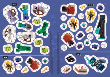 LEGO MINECRAFT - Marea aventura din End. Activitati cu abtibilduri - Img 6