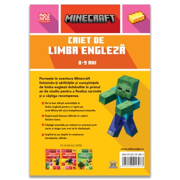 Minecraft - Caiet de limba engleza 8-9 ani - Img 2