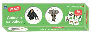 Primele mele descoperiri: Animale salbatice - Memo