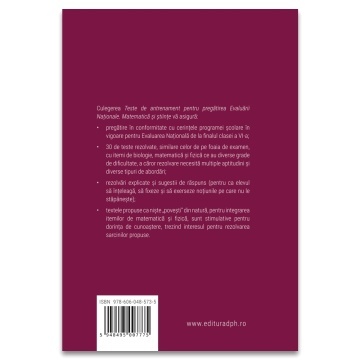 Teste de antrenament pentru pregatirea evaluarii nationale - Clasa a VI-a. Matematica si stiinte - Img 2