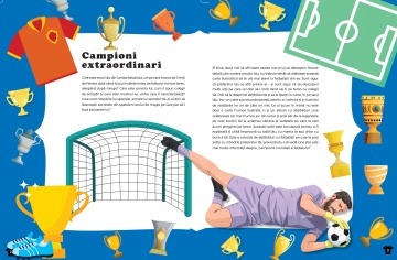 Campionii mondiali ai fotbalului - carte cu abtibilduri - Img 3