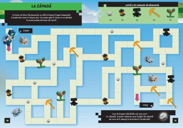 LEGO MINECRAFT - Marea aventura din End. Activitati cu abtibilduri - Img 3