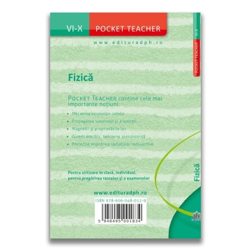 Pocket teacher: Fizica - Ghid pentru clasele VI-X - Img 2