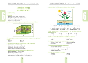 Rezolvam, ne antrenam, biologie invatam! - Culegere de teste pentru biologie clasele V-VIII - Img 5