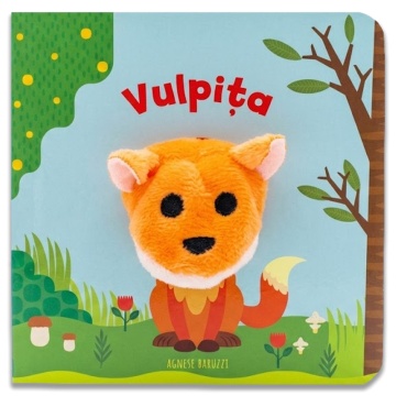 Vulpita - Carte cu marioneta pentru deget