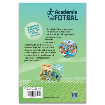 Academia de fotbal. Jucatorul de pe tusa - vol 2 - Img 2