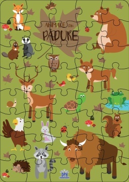 Animale din padure: Puzzle - Img 4