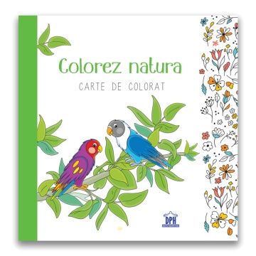 Colorez natura - Carte de colorat
