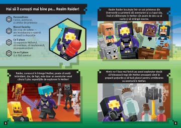LEGO Minecraft – Lupta cu Wither. Activitati si benzi desenate - Img 3