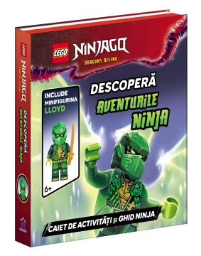 LEGO NINJAGO – Descopera aventurile ninja. Caiet de activitati si ghid ninja