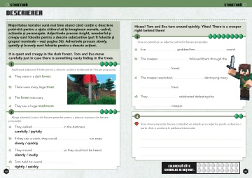 Minecraft - Caiet de limba engleza 8-9 ani - Img 6