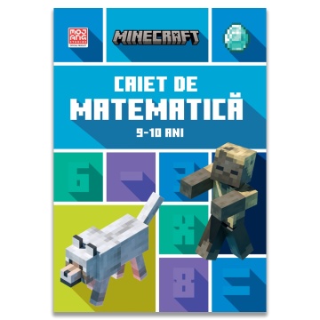Minecraft - Caiet de matematica 9-10 ani