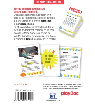 Un an in forma maxima: 365 de activitati Montessori - Img 2