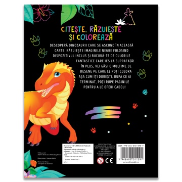 Citeste, razuieste si coloreaza. Dinozauri - Img 2
