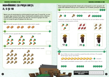 Minecraft - Caiet de matematica 7-8 ani - Img 6