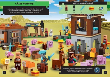LEGO MINECRAFT - Marea aventura din End. Activitati cu abtibilduri - Img 4