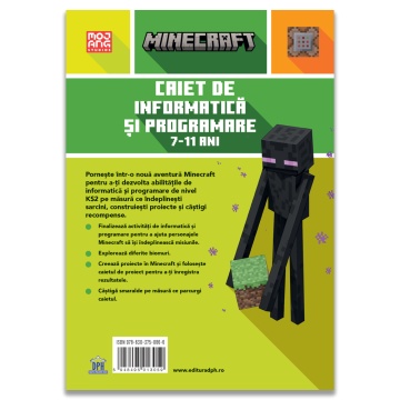 Minecraft - Caiet de informatica si programare 7-11 ani - Img 2
