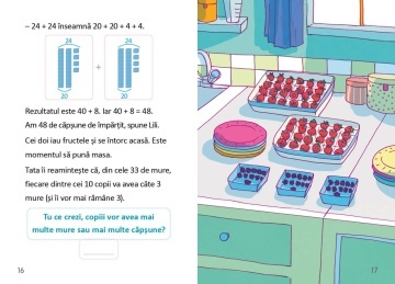 Povestile mele Montessori - Invat sa numar si sa calculez: La piata - Img 7