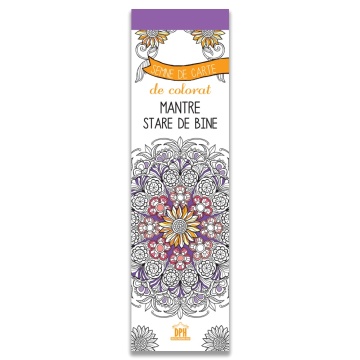 Semne de carte de colorat - Mantre - Stare de bine