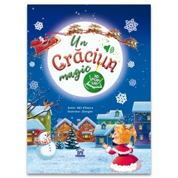 Un Craciun Magic - Carte muzicala + Ilustratii pop-up