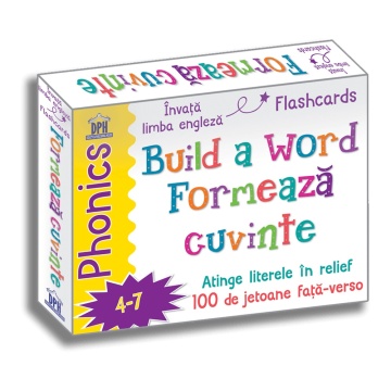 Build a word - Formeaza cuvinte - Jetoane Limba Engleza