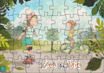 Ema si Eric in parc: Puzzle - Img 4
