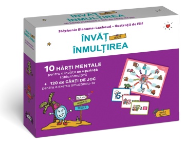 Invat usor inmultirea - harti mentale