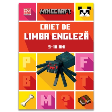 Minecraft - Caiet de limba engleza 9-10 ani